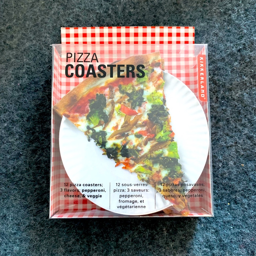 Reusable Pizza Coasters